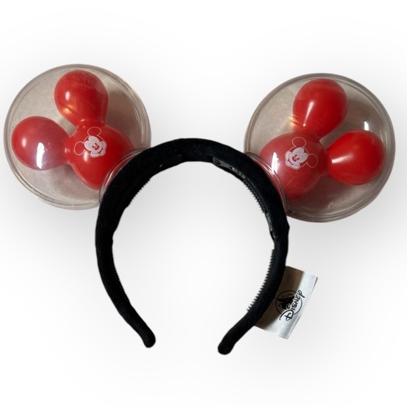 EUC Disney Parks Red Mickey Ballon Light-up Headband - Picture 6 of 9
